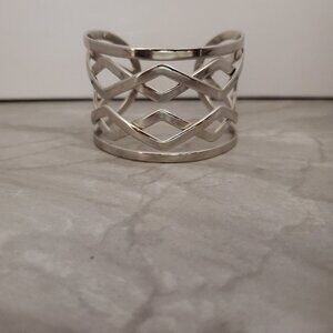 ✨ Lia Sofia Silver Cuff Bracelet ✨